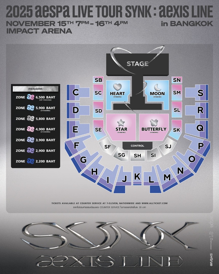 aespa LIVE TOUR in Bangkok