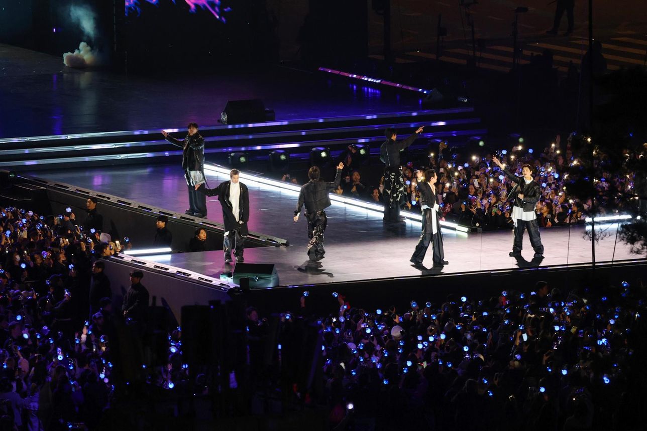 คอนเสิร์ต “BTS ARIRANG” ที่กวางฮวามุน 