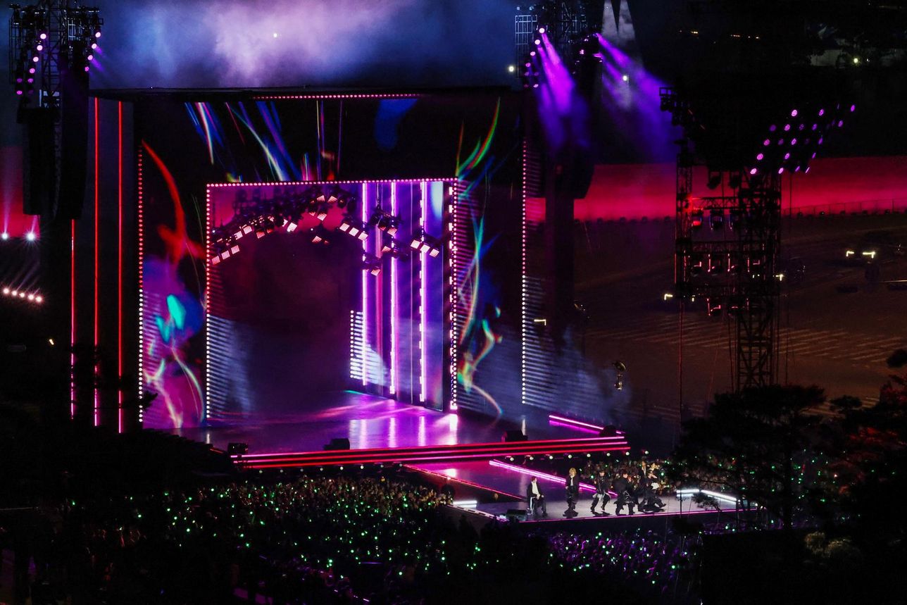 คอนเสิร์ต “BTS ARIRANG” ที่กวางฮวามุน 