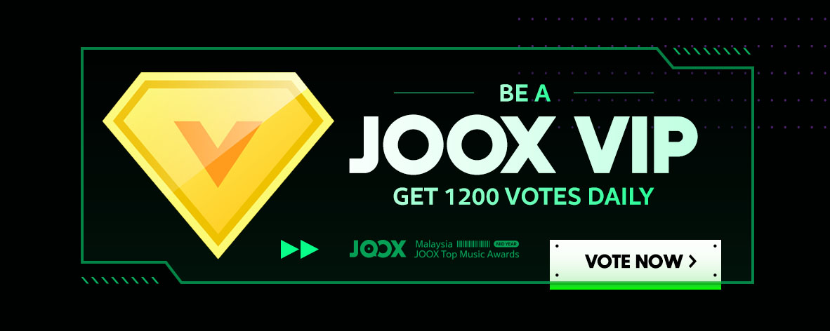 Be A JOOX VIP - Get 1200 Votes Daily