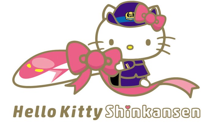 JR West เผยโฉมห้องโดยสารชินคันเซนที่ตกแต่งเป็นธีม Hello Kitty