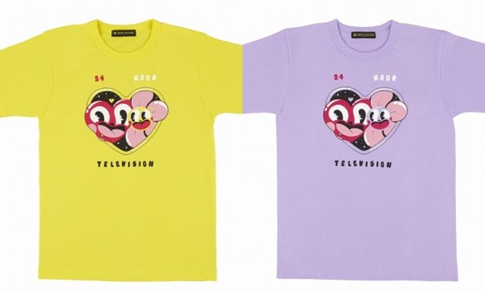 เปิดตัวเสื้อยืดการกุศล "24 Hours Television" ครั้งที่ 41 ได้ศิลปินระดับโลกมาวาดให้