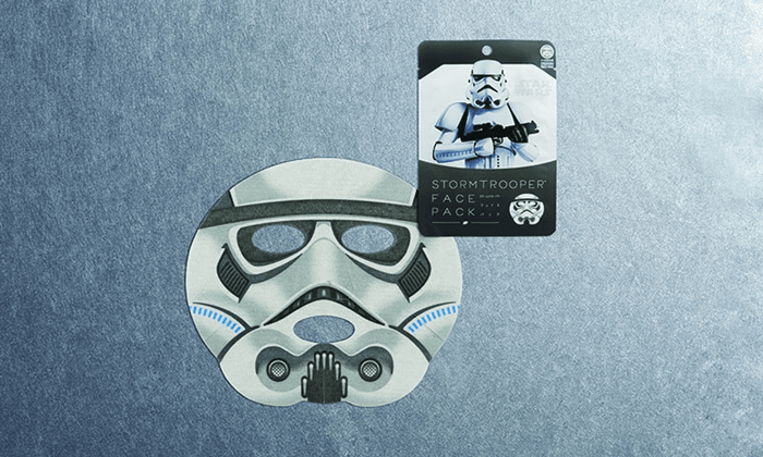 มาส์กหน้า Star Wars ขอผิวสวยจงสถิตอยู่กับท่าน