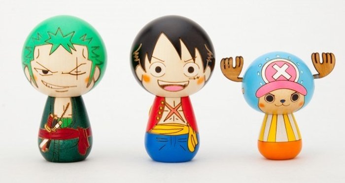เมื่อเหล่าตัวการ์ตูนในดวงใจ อยู่ในร่างตุ๊กตาไม้ญี่ปุ่นโคเคชิ