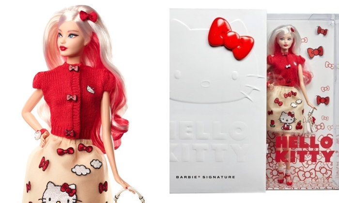งานลิมิเต็ดจึงบังเกิด เมื่อตุ๊กตา Barbie มาเจอกันกับ HELLO KITTY มี 1,000 ชิ้นเท่านั้น