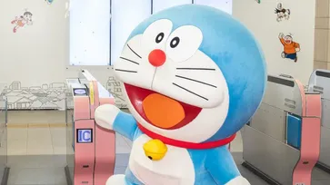 สถานีรถไฟสุดน่ารัก Doraemon Train Station แฟนพันธุ์แท้ต้องไม่พลาด!