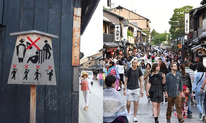 ย่านกิออน เมืองเกียวโต วางแผนรับมือปัญหา “มารยาทที่ไม่พึงประสงค์” ของนักท่องเที่ยว
