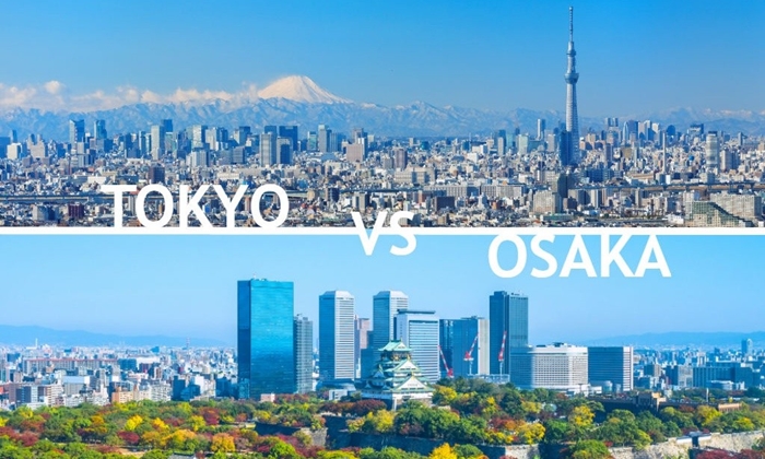 โตเกียว vs โอซาก้า เที่ยวเมืองไหนดี?