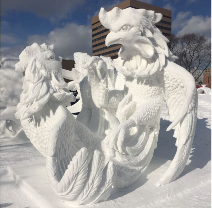 แชมป์แกะสลักหิมะ