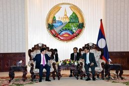 ນາຍົກລັດຖະມົນຕີ ຕ້ອນຮັບຮອງນາຍົກ ລັດຖະມົນຕີ ຫວຽດນາມ