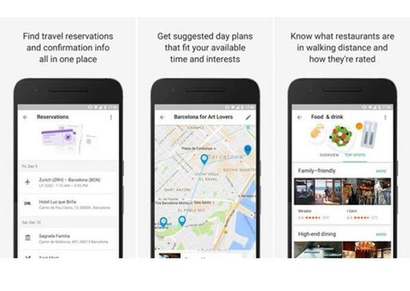 Google Trips ແອັບວາງແຜນທ່ອງທ່ຽວເດີນທາງທັງ Android ແລະ IOS