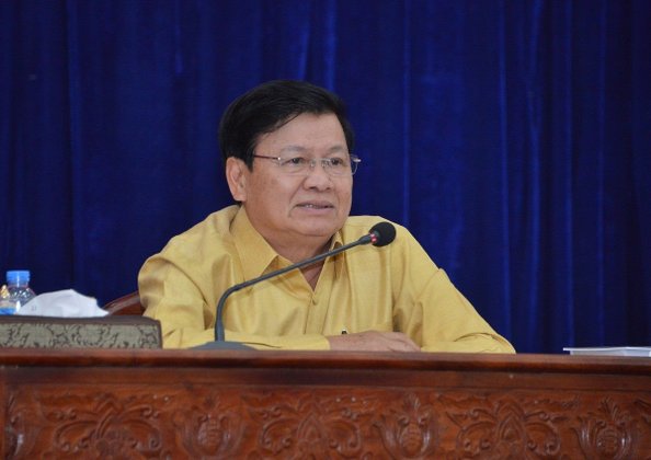 ທ່ານນາຍົກລັດຖະມົນຕີ ໂອ້ລົມຕໍ່ຄະນະນຳ-ພະນັກງານຫຼັກແຫຼ່ງນະຄອນຫຼວງ