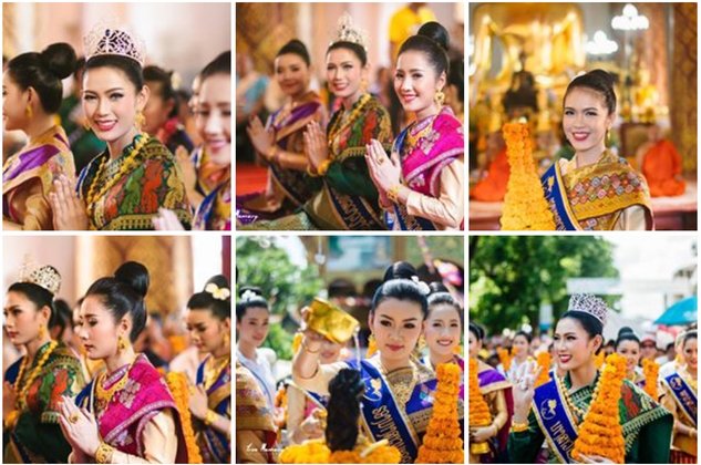 ຮວມຮູບພາບງົດງາມ ຂອງຂະບວນແຫ່ນາງສັງຂານນະຄອນຫຼວງ ປີ 2017 ຈາກທີມງານ True Memory