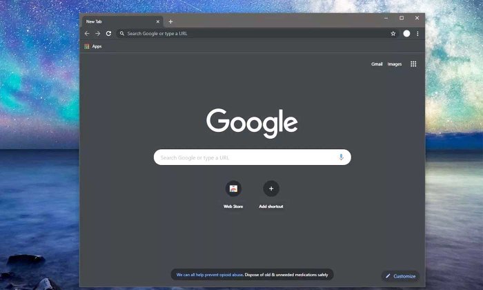 ບຣາວເຊີ Chrome ໃນຄອມພິວເຕີລະບົບ Windows ຮອງຮັບ Dark mode ແລ້ວ