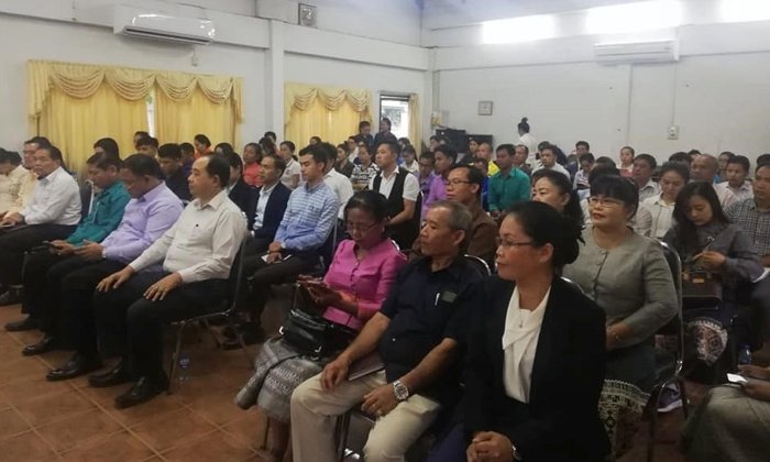ສະຖາບັນສື່ມວນຊົນ ເລືອກ 64 ຄົນ ເຂົາຮ່ວມຝຶກອົບຮົມພະນັກງານນຳທ່ຽວລະດັບຊາດ ຊຸດທີ 26