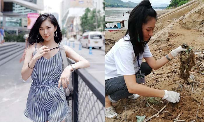 ງາມແລ້ວຍັງຮັກສິ່ງແວດລ້ອມ! "ຕຸລີ່ ບິດາລັກ" ຊວນຫຼຸດຜ່ອນການນຳໃຊ້ຖົງປຼາສະຕິກ