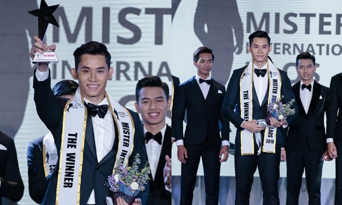 "ທະນູພົນ ໄຊຖາວອນ" ຄວ້າຕຳແໜ່ງ Mister International Laos 2019