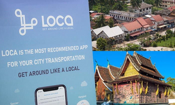 LOCA ບໍລິການເອີ້ນລົດຮັບ-ສົ່ງຜ່ານແອັບພລິເຄຊັນ ເປີດໃຫ້ບໍລິການຢູ່ນະຄອນຫຼວງພະບາງແລ້ວ