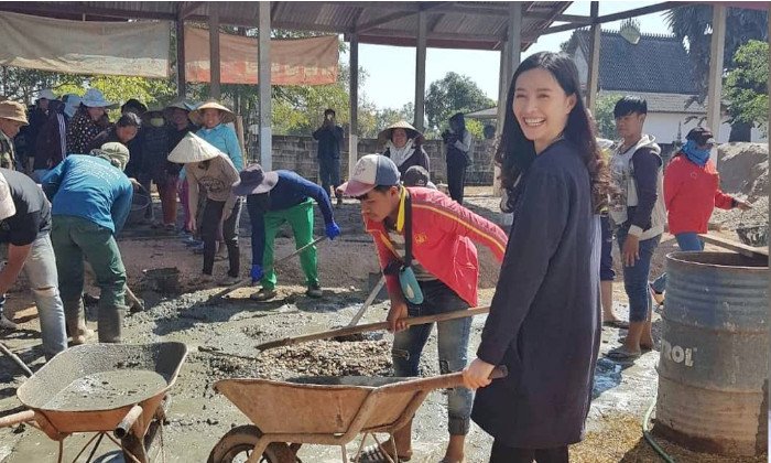 ເລີ່ມກໍ່ສ້າງແລ້ວ ໂຄງການສ້າງຫ້ອງຮຽນເພື່ອນ້ອງຢູ່ເມືອງປາກງື່ມ ນຳໂດຍ "ລູກນໍ້າ ທິດາລັດ"