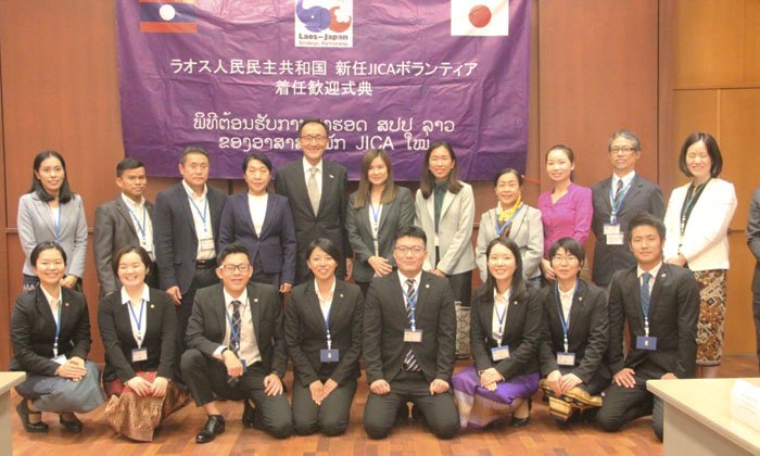 ອາສາສະໝັກຍີ່ປຸ່ນ 8 ຄົນ ກຽມປະຕິບັດໜ້າທີ່ຢູ່ລາວ