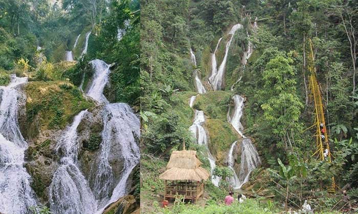 ນ້ຳຕົກຕາດສາຍແດນເຂດພູສູງ ແຫຼ່ງທ່ອງທ່ຽວແຫ່ງໃໝ່ ເມືອງສົບເບົາ ແຂວງຫົວພັນ