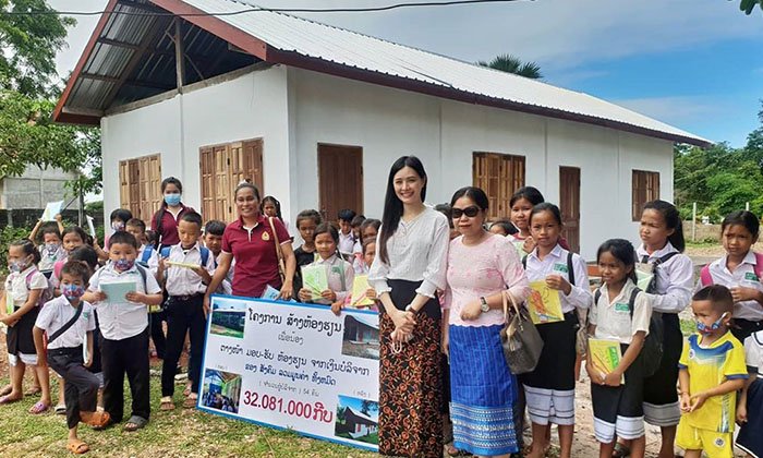 ສາມັກຄີຈຶ່ງເກີດຜົນ! ຫ້ອງຮຽນເພື່ອນ້ອງຢູ່ປາກງື່ມນຳໂດຍ "ລູກນໍ້າ ທິດາລັດ" ສ້າງສຳເລັດແລ້ວ
