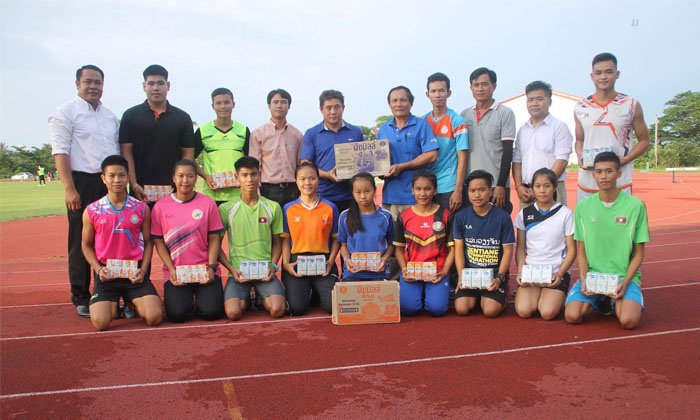ແລ່ນ-ລານລາວ ພ້ອມສົ່ງນັກກິລາ 12 ຄົນ ຮ່ວມງານກິລານັກຮຽນອາຊຽນ ທີ່ສິງກະໂປ