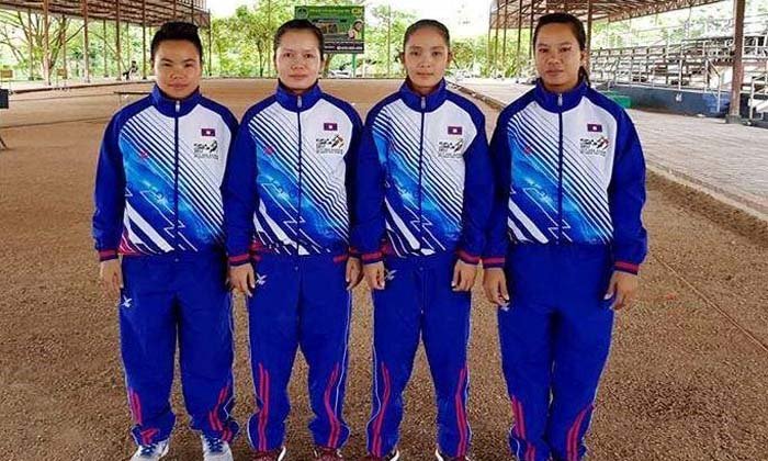 4 ນັກໂຍນລູກເຫຼັກສາວລາວ ໝັ້ນໃຈ ຈະຄວ້າຫຼຽນຄຳ ຊີເກມ ທີ່ມາເລເຊຍ