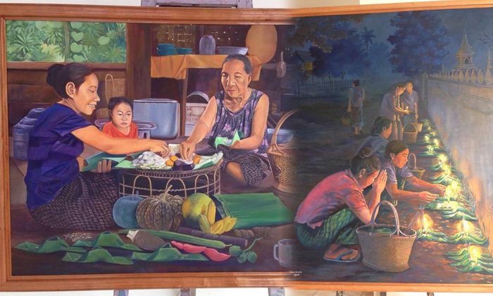 ປະຫວັດຄວາມເປັນມາຂອງ "ວັນບຸນຫໍ່ເຂົ້າປະດັບດິນ"