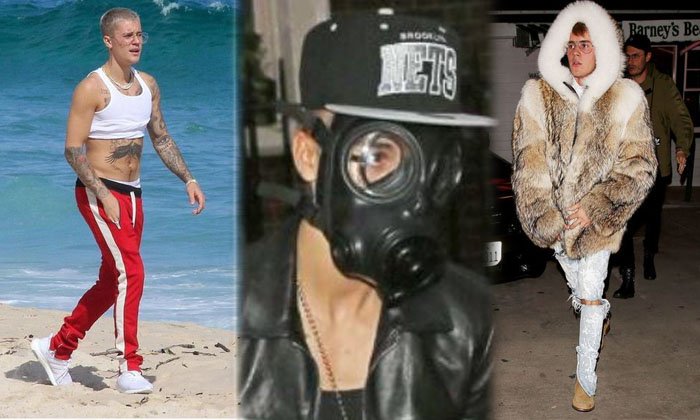 ລວມ 12 ແຟຊັ່ນແບບບໍ່ສົນໂລກຂອງ Justin Bieber