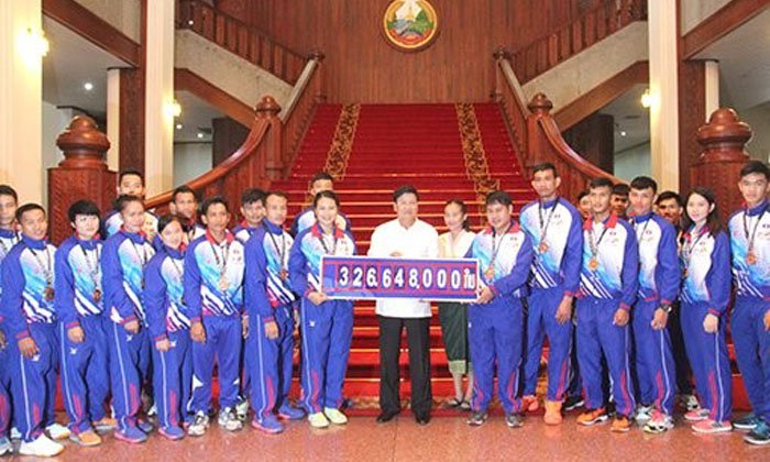 ຊົມເຊີຍນັກກິລາຍາດໄດ້ຫຼຽນຈາກຊີເກມ ຄັ້ງທີ 29 ສ້າງຊື່ສຽງໃຫ້ປະເທດຊາດ