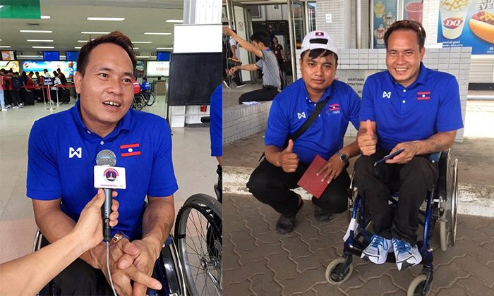 ເອື້ອຍ ສີມາຍ ນັກກິລາຍົກນໍ້າໜັກຄົນພິການທີມຊາດລາວ ສູ້ຊົນເພື່ອສ້າງຊື່ສຽງ ໃນອາຊຽນ ພາລາເກມ 2017