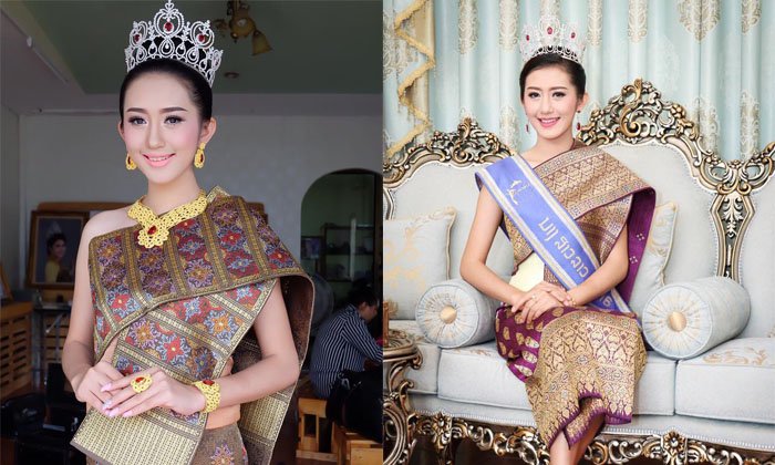ບຸດສະບາ ແສງປັນ ນາງຄືແມ່ຍິງທີ່ໃສ່ຊຸດໄໝລາວ ແລ້ວສະຫງ່າງາມຫລາຍ