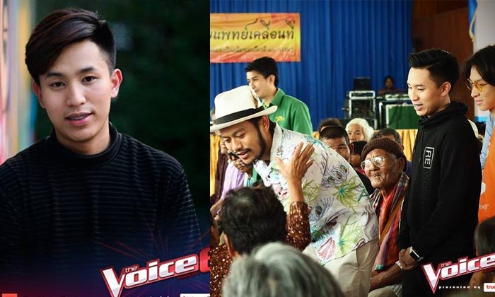 ແຈັກກີ້ ໜຸ່ມລາວໃນ The Voice ແລະ ໂຄ້ດ ຮ່ວມກິດຈະກຳຊ່ວຍເຫຼືອສັງຄົມກ່ອນແຂ່ງຂັນຮອບສະແດງສົດ