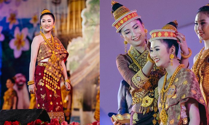 ຕາມຄາດ! ໝາຍເລກ 17 ສາມາດຄວ້າມຸງກຸດ ນາງສັງຂານຫຼວງພະບາງ 2018 ໄປຄອງໄດ້