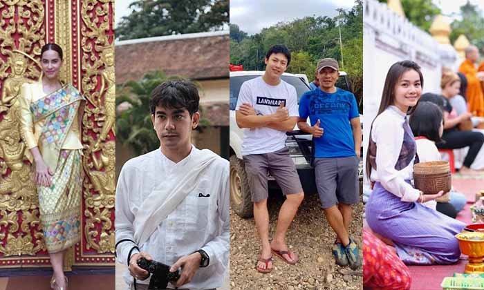 ທ່ອງທ່ຽວລາວຄຶກຄື້ນ ລວມພາບຄົນດັງຕ່າງປະເທດແຫ່ທ່ຽວລາວ ແຕ່ເໜືອຈົນຮອດໃຕ້