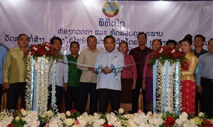 ເປີດຫ້ອງກວດກາວັດສະດຸກໍ່ສ້າງເຄື່ອງໃຊ້ໄຟຟ້າປະຈໍາດ່ານບໍ່ເຕັນ