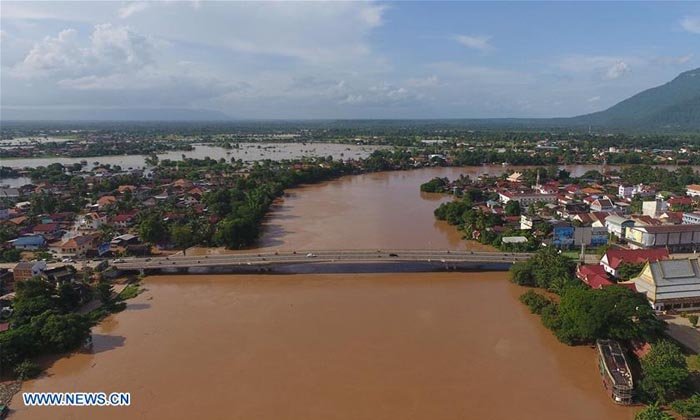 ລາວໃຕ້ເຈັບໜັກ! ແມ່ນ້ຳຂອງເພີ່ມລະດັບເກີນຂີດເຕືອນໄພ 161 ບ້ານຖືກນໍ້າຖ້ວມ