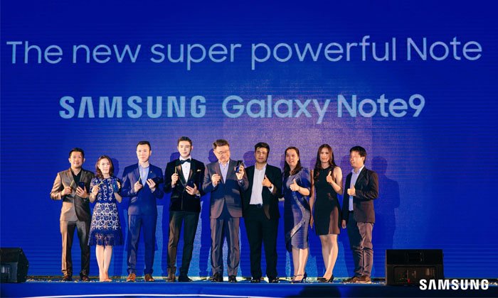 ຊຳຊຸງ ເປີດໂຕ Samsung Galaxy Note9 ສຸດຍອດສະມາດໂຟນຮຸ່ນໃໝ່ ຢ່າງເປັນທາງການໃນລາວ