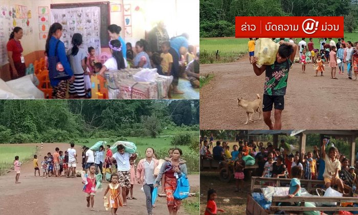 ຜູ້ປະສົບໄພນ້ຳຖ້ວມຢູ່ເມືອງສະໜາມໄຊຍັງຕ້ອງການເຮືອນລ້ຽງເດັກ