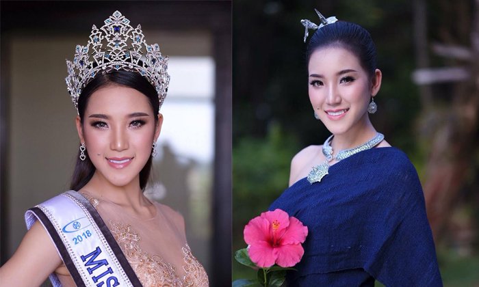 “ຕິກນໍ້າ ກະດຸມເພັດ” ພົກຄວາມໝັ້ນໃຈມາເຕັມຄວ້າມຸງກຸດ Miss Laos World 2018