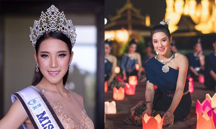 ສ່ອງໂປຟາຍ “ຕິກນໍ້າ ກະດຸມເພັດ” ເຈົ້າຂອງມຸງກຸດ Miss Laos World 2018