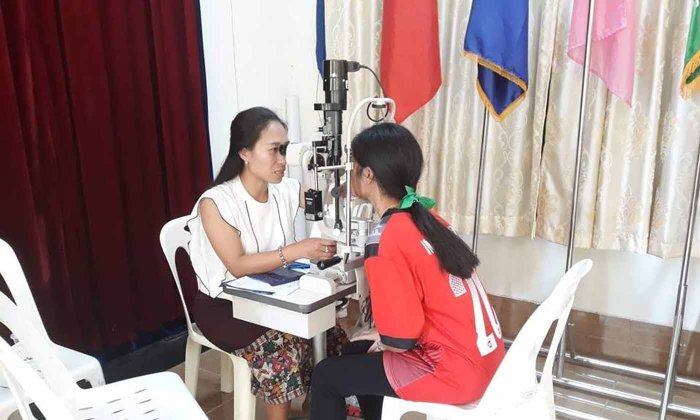 ນະຄອນຫຼວງເປີດໃຫ້ກວດສຸຂະພາບຕາໂດຍບໍ່ເສຍຄ່າ ສະຫຼອງວັນສາຍຕາໂລກ
