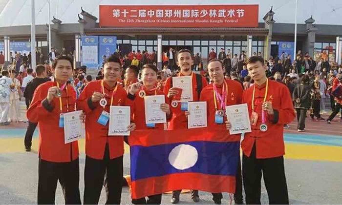 ທັບນັກກີລາຝຶກອົບຮົມມວຍເຊົ້າຫຼິນ–ໄທຈິ ຄວ້າ 7 ຫຼຽນຄໍາ ທີ່ ສປ ຈີນ