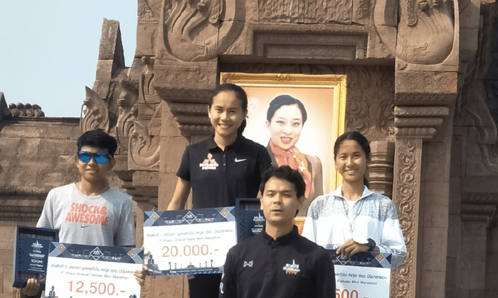 “ລົດເເກ້ວ” ສ້າງສະຖິຕິ ປ້ອງກັນເເຊ້ມແລ່ນໄລຍະໄກ ໃນລາຍການ“ບູລີລໍາມາລາທອນ”