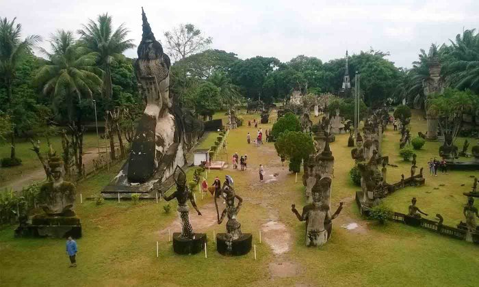 ປີຜ່ານມາ ມີນັກທ່ອງທ່ຽວເຂົ້າທ່ຽວຊົມສວນຊຽງຄວນ ເພີ່ມຂຶ້ນ 2-3 ເທົ່າຕົວ