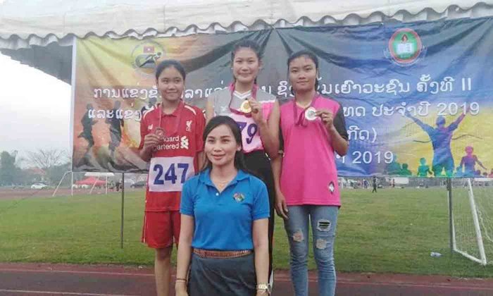 ຮພກ ຍາດໄດ້ແລ້ວ 10 ຫຼຽນຄຳ ການແຂ່ງຂັນກີລາແລ່ນ-ລານ ທົ່ວປະເທດ ຄັ້ງທີ 2 ປີ 2019