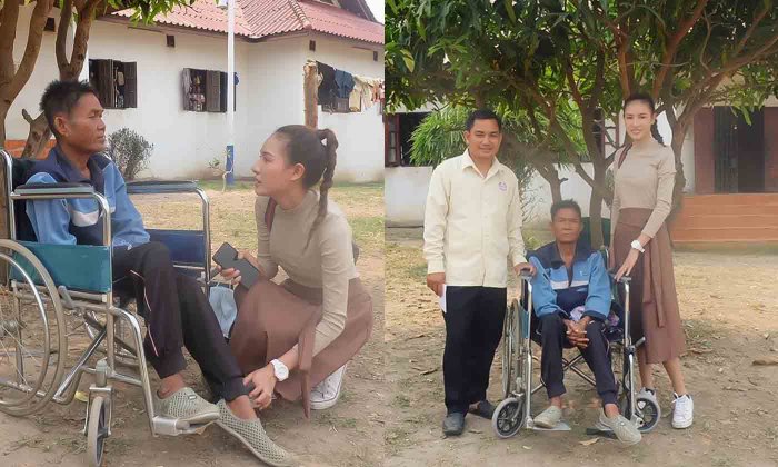 ໃຈບຸນ! "ເຈນນີ້ Miss World Laos" ຊ່ວຍເຫຼືອຜູ້ປ່ວຍ-ຄົນຊະລາ ພ້ອມຊວນສັງຄົມຮ່ວມປະກອບສ່ວນ