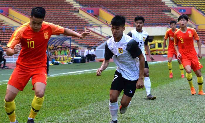 ຈີນຖະຫຼົ່ມລາວ 5-0 ຮອບຄັດເລືອກກຸ່ມ J - ຢູ 23 ຊີງແຊມເອເຊຍ 2020