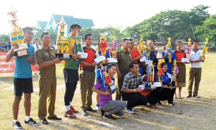 ກົມໃຫຍ່ການເມືອງ ຄອງທີ 1 ງານກີລາສະຫຼອງວັນສ້າງຕັ້ງກຳລັງປ້ອງກັນຄວາມສະຫງົບ ຄົບຮອບ 58 ປີ